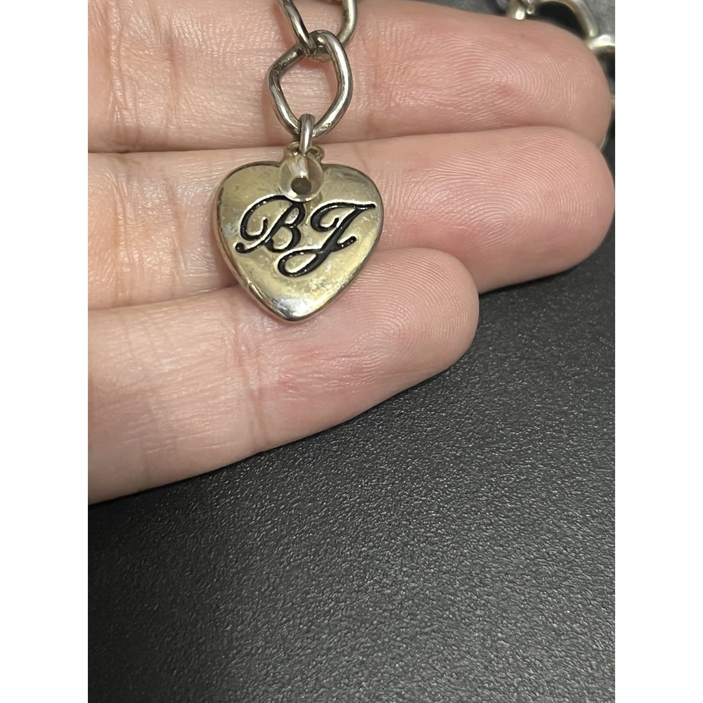 Betsey Johnson Safari Animal Charm Statement Necklace Zebra Heart - Picture 14 of 16